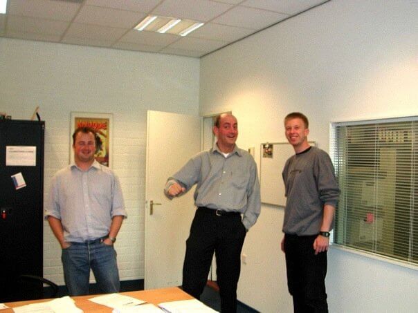 Laurens van der Donk, Mario van Zeist and Arnd vom Hofe (AVH/Radwar).