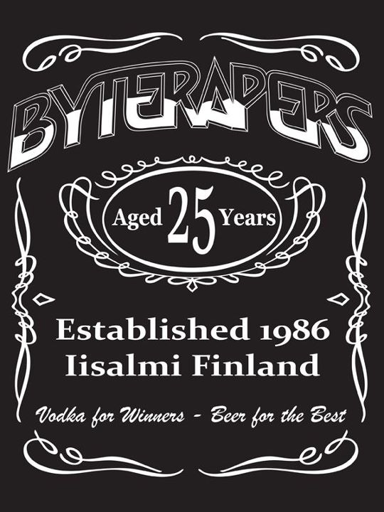 Byterapers - 25 Year Birthday Poster