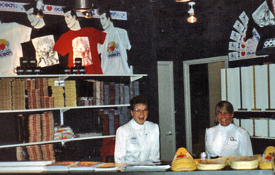 The Ocean stand at the PCW Show in 1987.