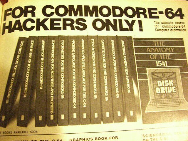 Got enough knowledge? C64 power in a few books...