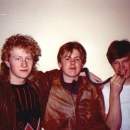 ZTH, Unitrax (rest in peace) and Alpha from Panoramic at the Horizon Party in Stockholm (1990).