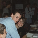 Crush and Walt at the Dexion 1990 party.