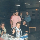 Rough and (standing) Arrogance. That guy with the pink shirt! in 1991.